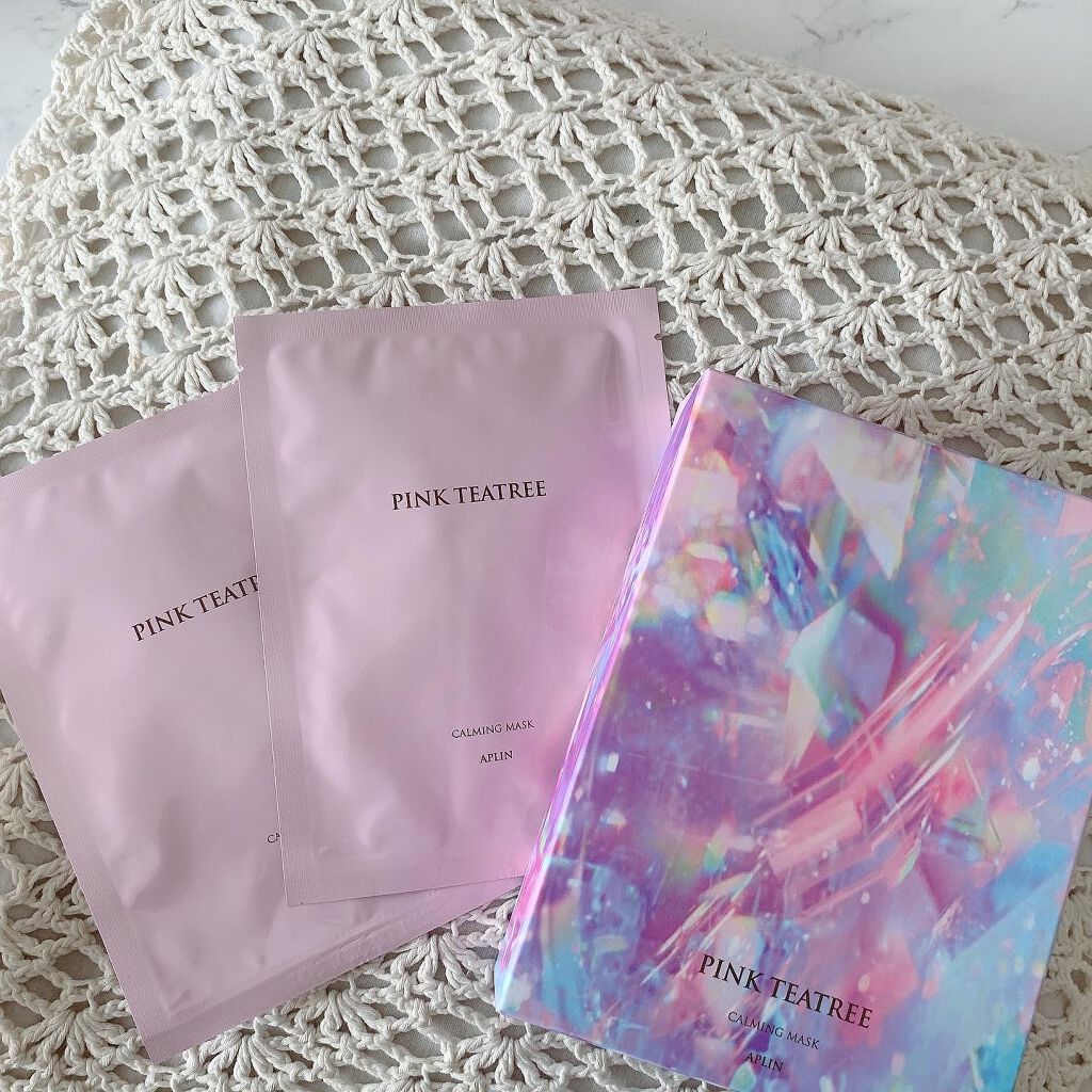 ピンクティーツリーマスクパック/APLIN/シートマスク・パックを使ったクチコミ（1枚目）