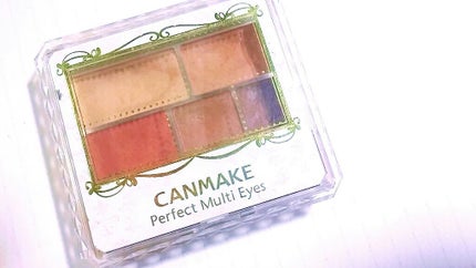パーフェクトマルチアイズ/キャンメイク/アイシャドウパレットを使ったクチコミ(1枚目)