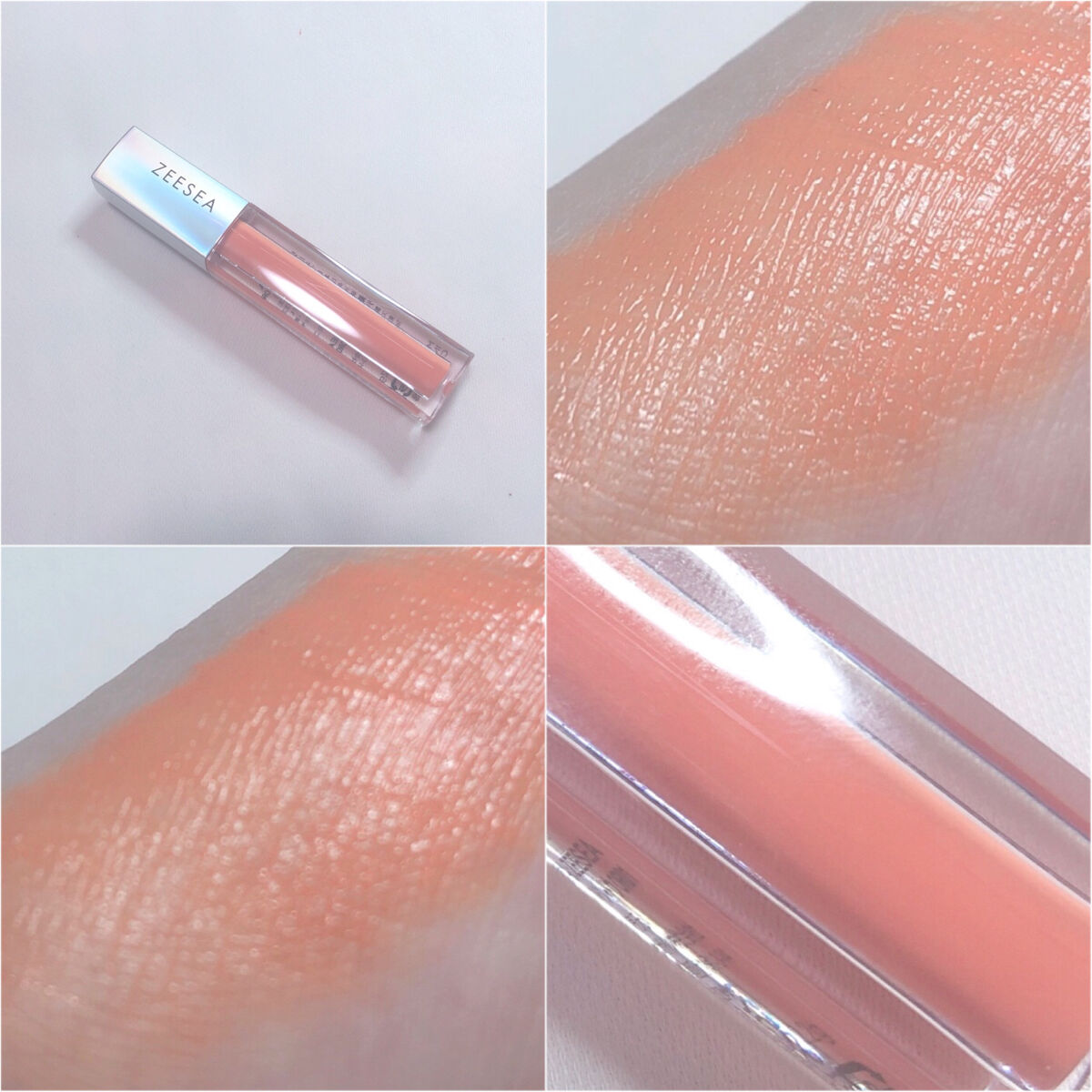 ダイヤモンドシリーズ 星空リキッドアイシャドウ OR 01 マットオレンジ/ZEESEA/リキッドアイシャドウを使ったクチコミ（2枚目）