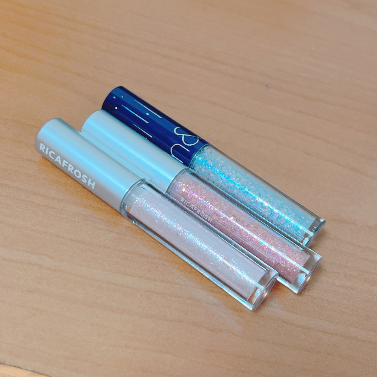 リキッド グリッター シャドウ/rom&nd/グリッターを使ったクチコミ(1枚目)