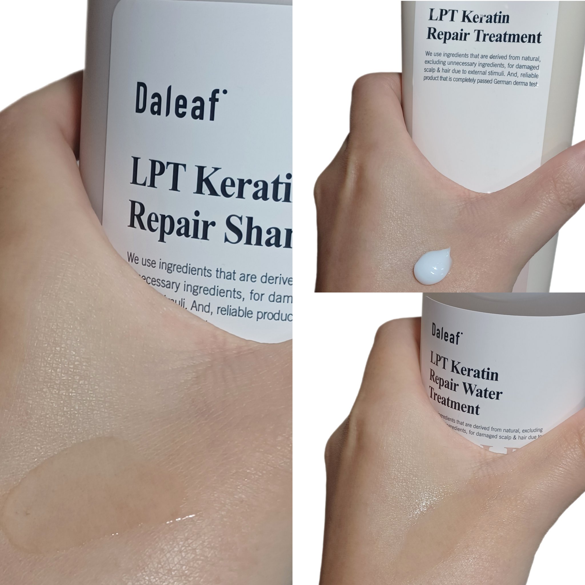 LPT Keratin パフュームヘアエッセンス Blooming Rose/Daleaf/ヘアミルクを使ったクチコミ（2枚目）