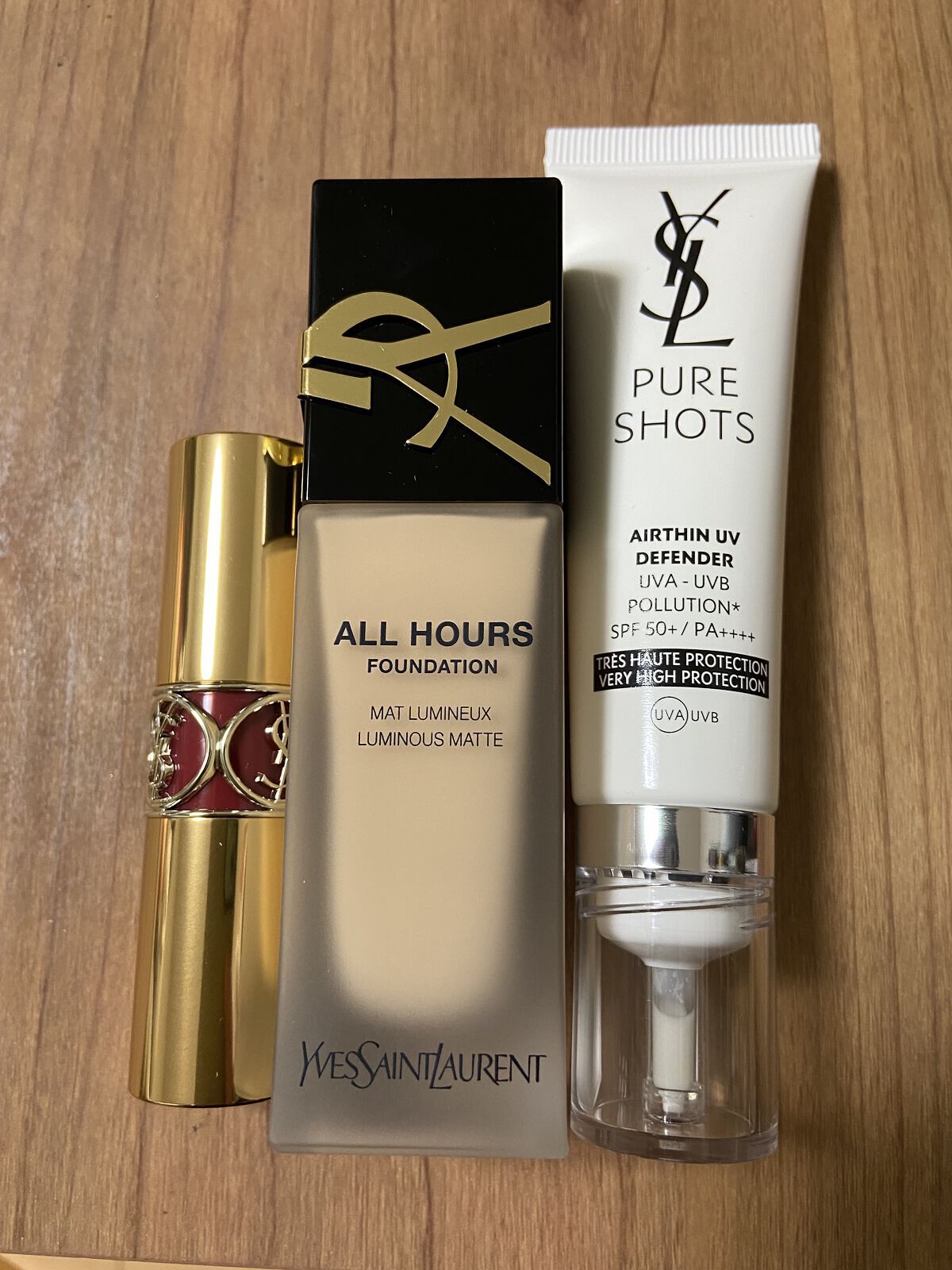 ルージュ ヴォリュプテ シャイン No.154 チェスナット コルセット/YVES SAINT LAURENT BEAUTE/口紅を使ったクチコミ（1枚目）