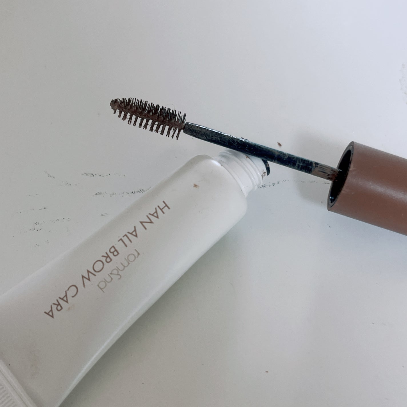 ハンオールブロウカラ/rom&nd/眉マスカラを使ったクチコミ(3枚目)