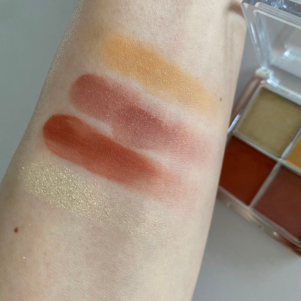 アイランドアドベンチャー4アイシャドウ/HEXZE(ヘックスゼ)/アイシャドウパレットを使ったクチコミ(3枚目)