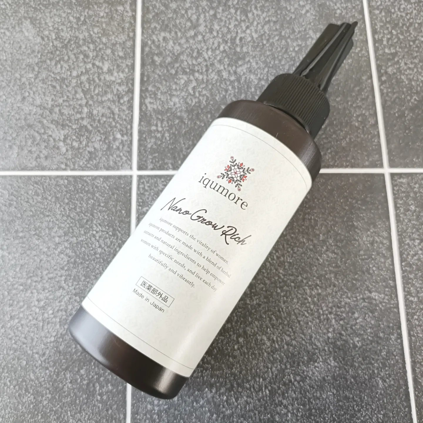 ナノグロウリッチ/iqumore/頭皮ローションを使ったクチコミ（2枚目）