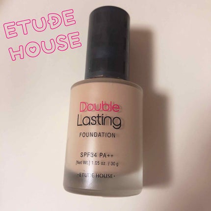 ダブルラスティング ファンデーション/ETUDE/リキッドファンデーションを使ったクチコミ(1枚目)