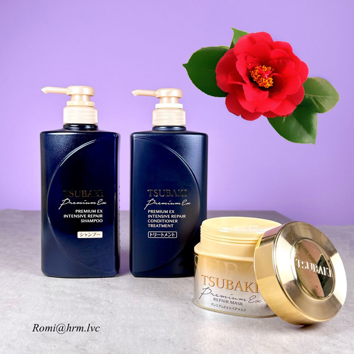 プレミアムＥＸ インテンシブリペア ＜シャンプー＞／コンディショナー＜ヘアトリートメント＞ /TSUBAKI/市販シャンプーを使ったクチコミ（1枚目）
