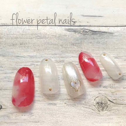 ネイルシール/セリア/ネイルシールを使ったクチコミ(1枚目)