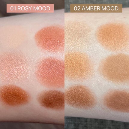 ザ スキン アイシャドウ パレット/perse/アイシャドウパレットを使ったクチコミ(6枚目)