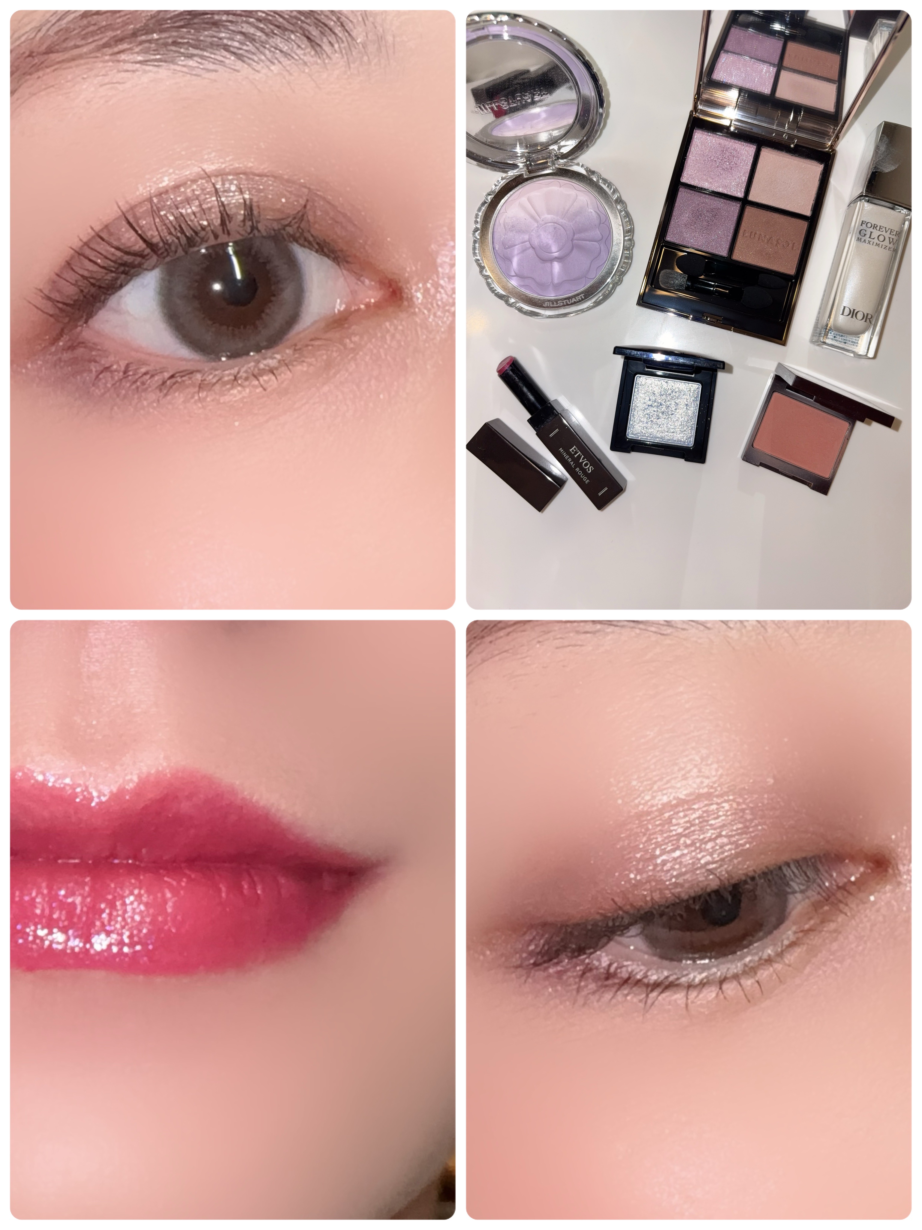 ミネラルルージュ ロージィミューズ（限定）/エトヴォス/口紅を使ったクチコミ（1枚目）