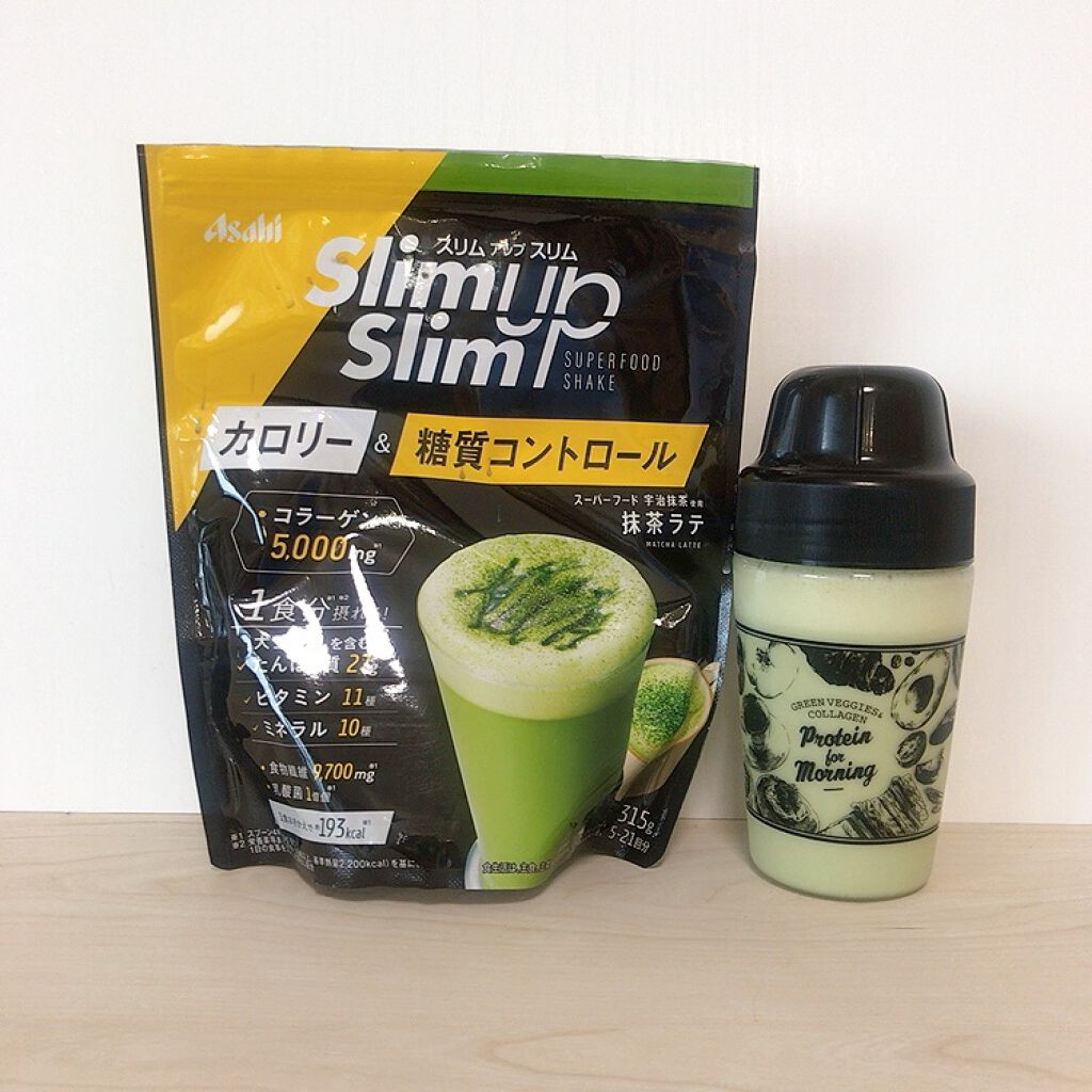 スリムアップスリム 酵素+スーパーフードシェイク 抹茶ラテ 315g スリムアップスリム 酵素+スーパーフードシェイク 抹茶ラテ 315g