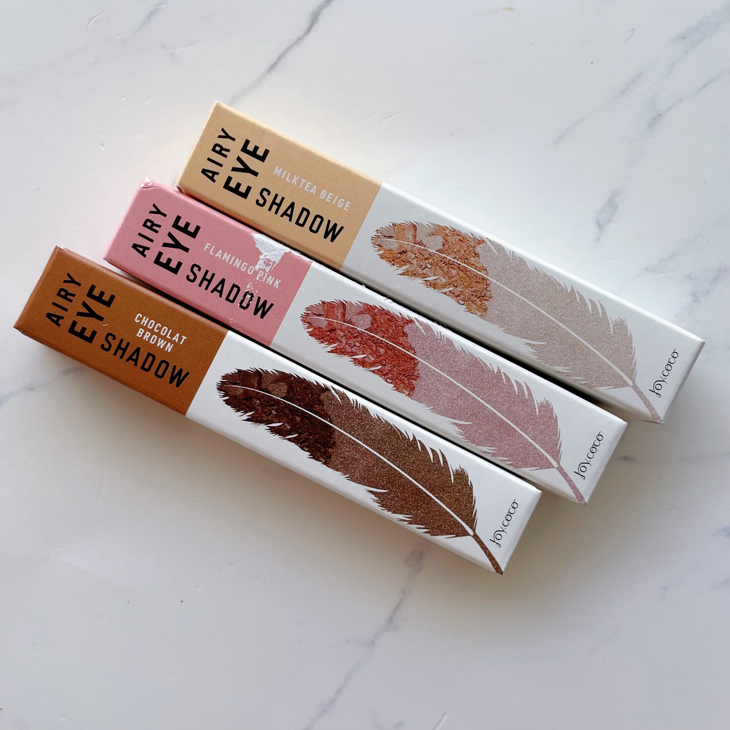 ジョイココ エアリーアイシャドウ/Joy.coco(ジョイココ)/単色アイシャドウを使ったクチコミ（2枚目）