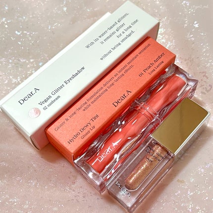 グリッターアイシャドウ/Dear.A/グリッターを使ったクチコミ(8枚目)