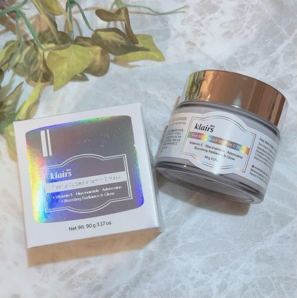 フレッシュリージュースドビタミンEマスク(90g)/Klairs/フェイスクリームを使ったクチコミ(1枚目)