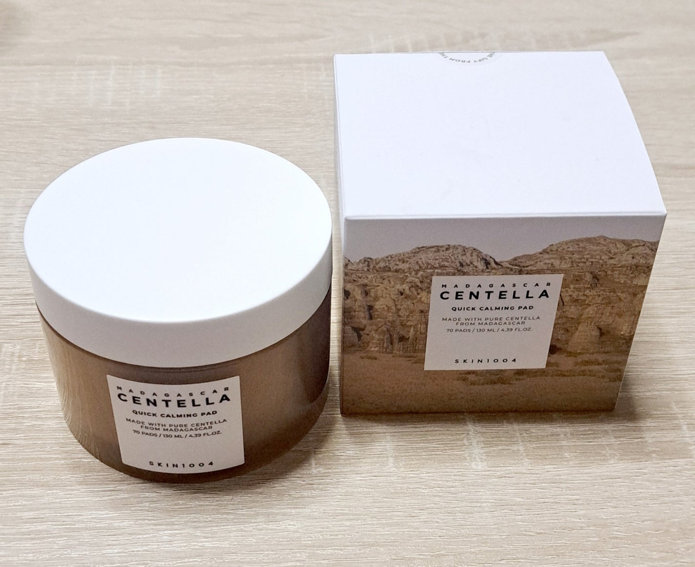 センテラ クイックカーミングパッド/SKIN1004/トナーパッドを使ったクチコミ(1枚目)