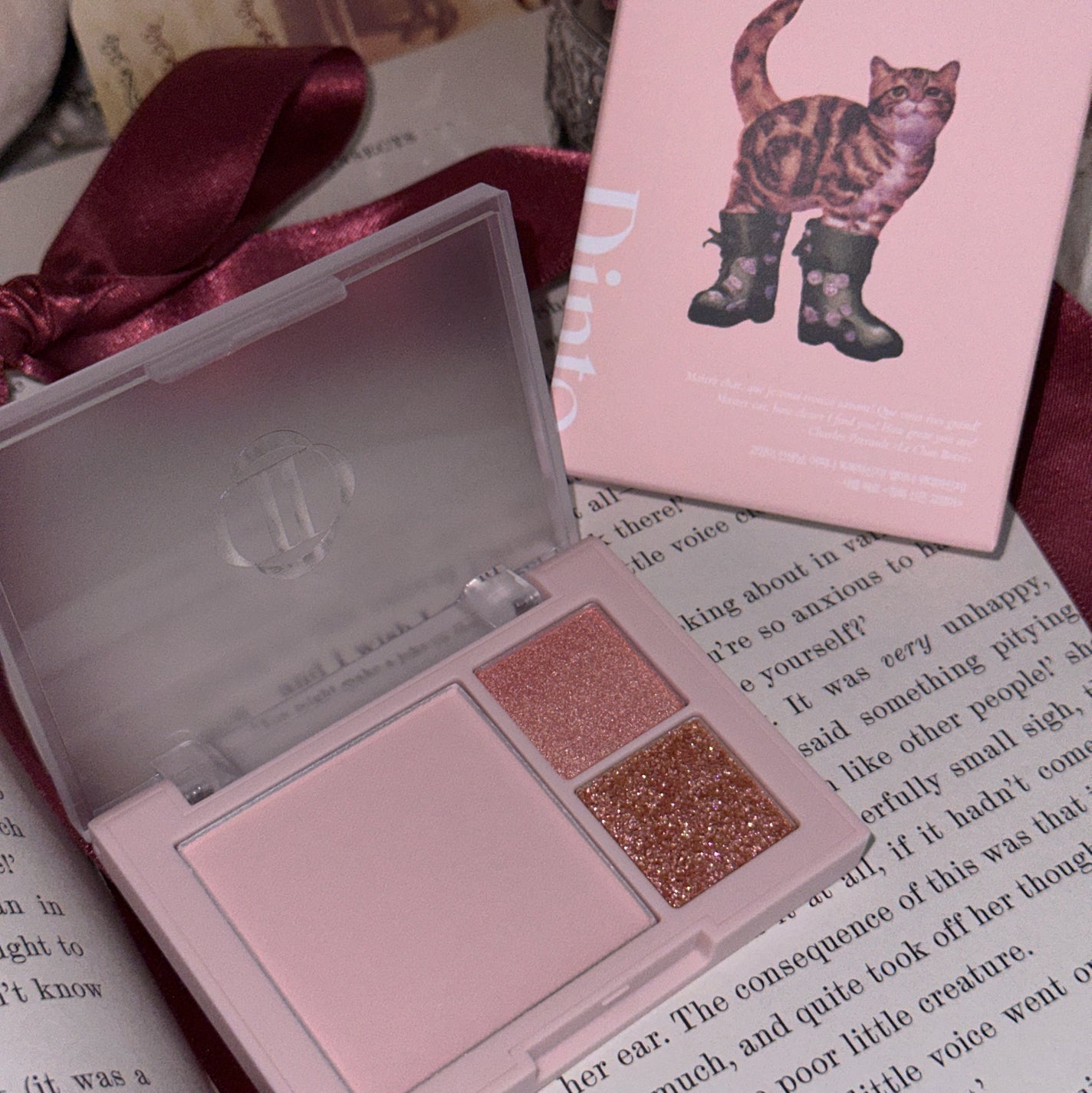 (ルシャブートコレクション)チーク&アイ マルチユーズ パレット/Dinto/パウダーチークを使ったクチコミ(6枚目)