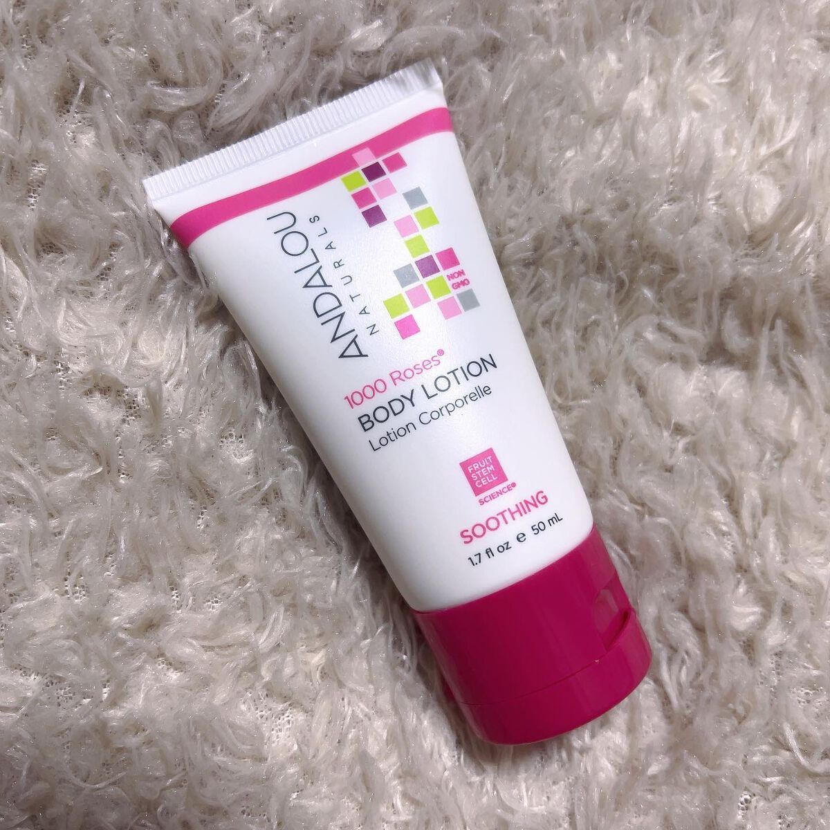 1000 roses bodylotion /Andalou Naturals/ボディローションを使ったクチコミ（1枚目）