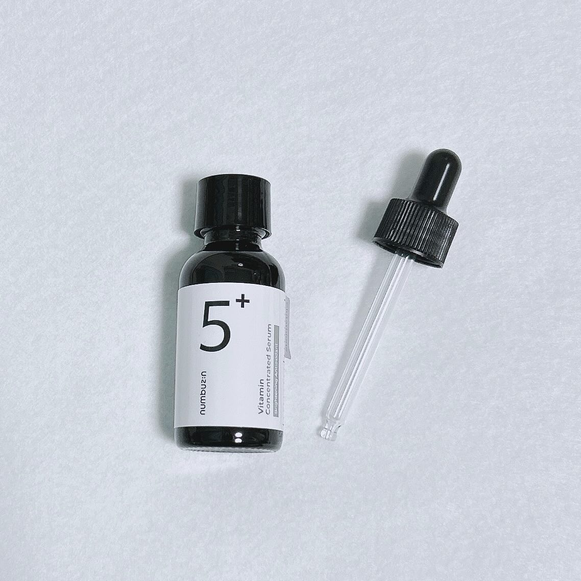 5番 白玉グルタチオンＣ美容液/numbuzin/美容液を使ったクチコミ（2枚目）