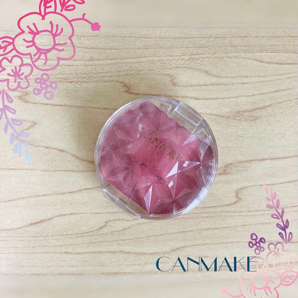 ほむほむ on LIPS 「CANMAKEチーククリームチーク P02フォロワー様の投稿で..」(1枚目)