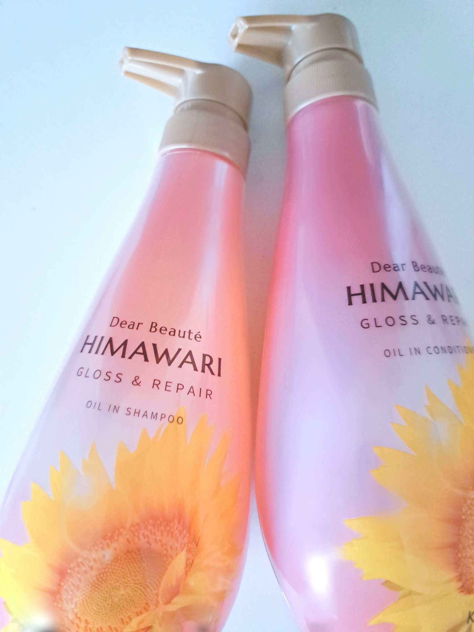 オイルインシャンプー／オイルインコンディショナー (グロス＆リペア)/ディアボーテ/市販シャンプーを使ったクチコミ（1枚目）