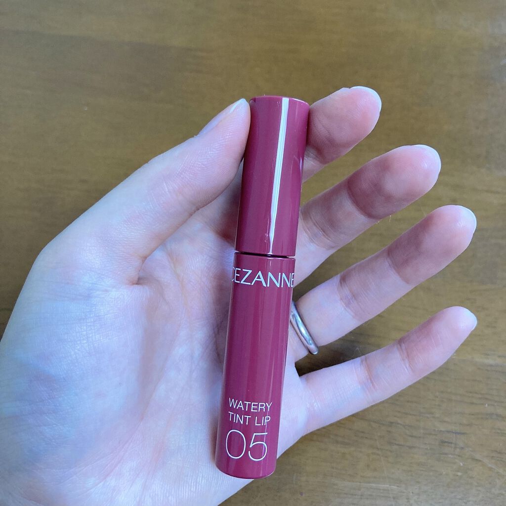 ウォータリーティントリップ/CEZANNE/リップティントを使ったクチコミ（3枚目）