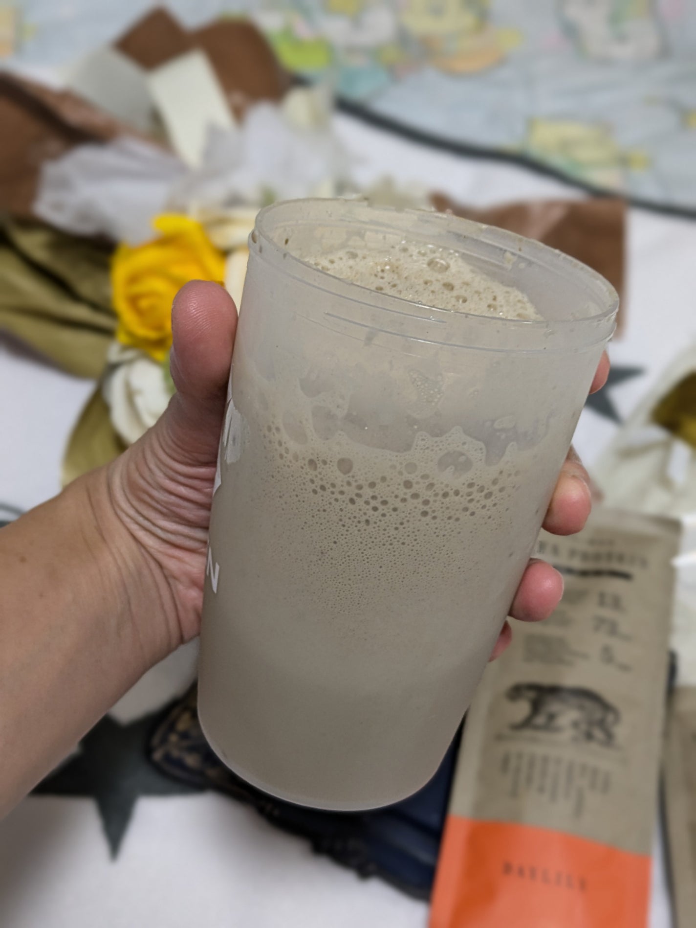 TAIWAN TEA PROTEIN 鉄観音茶/DAYLILY/ホエイプロテインを使ったクチコミ(6枚目)