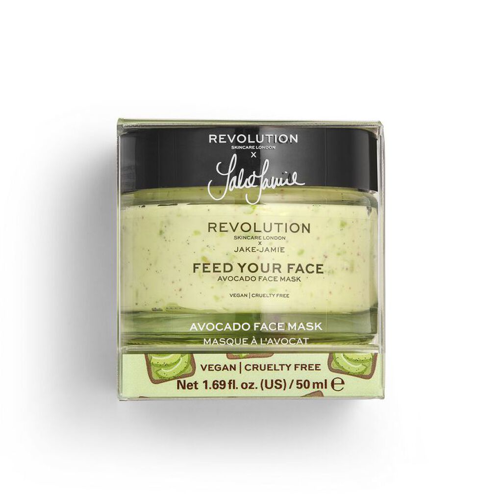 Revolution Skincare X Jake Jamie Avocado Face Mask MAKEUP REVOLUTION
