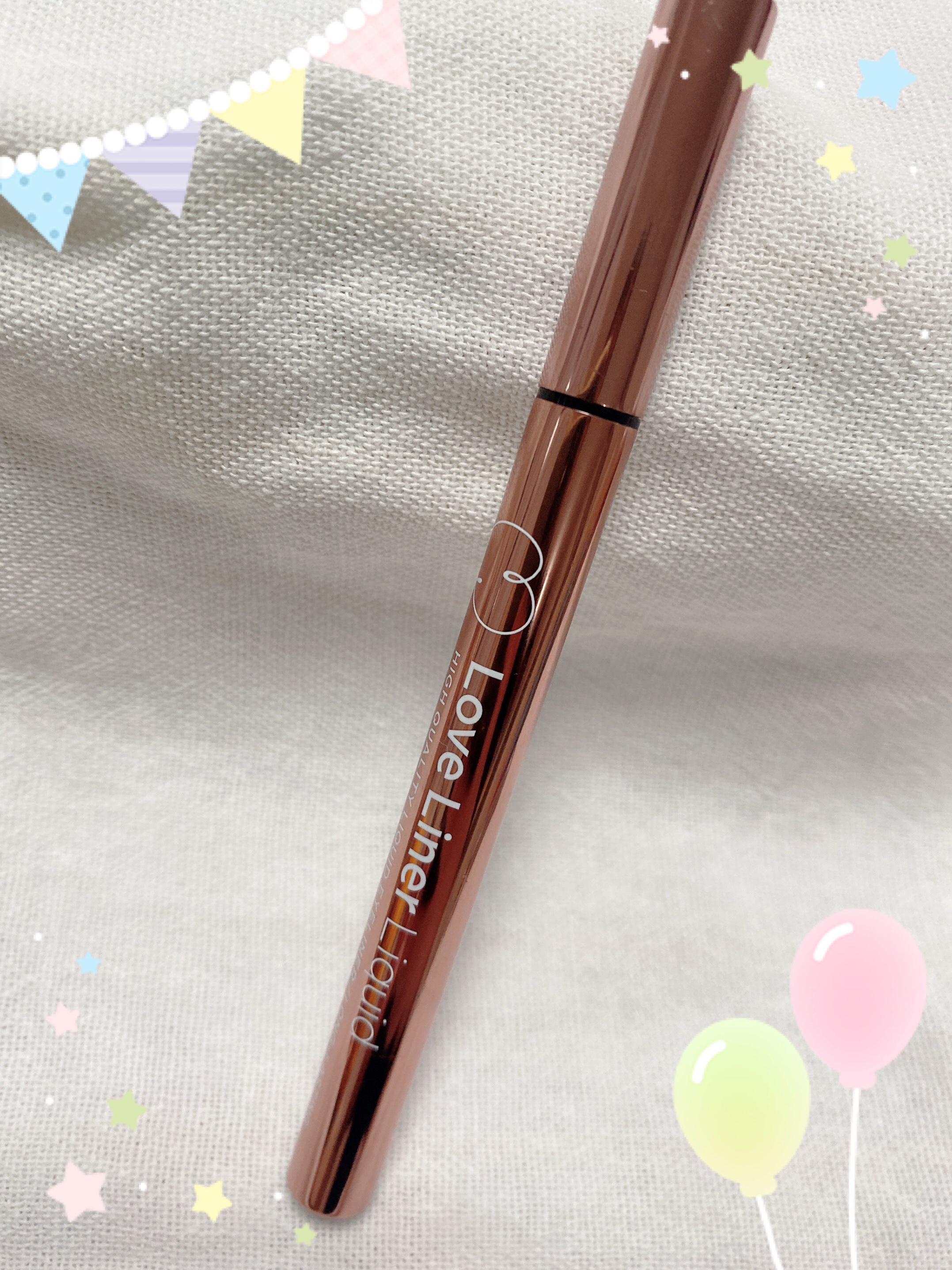 リキッドアイライナーR4/ラブ・ライナー/リキッドアイライナーを使ったクチコミ（1枚目）