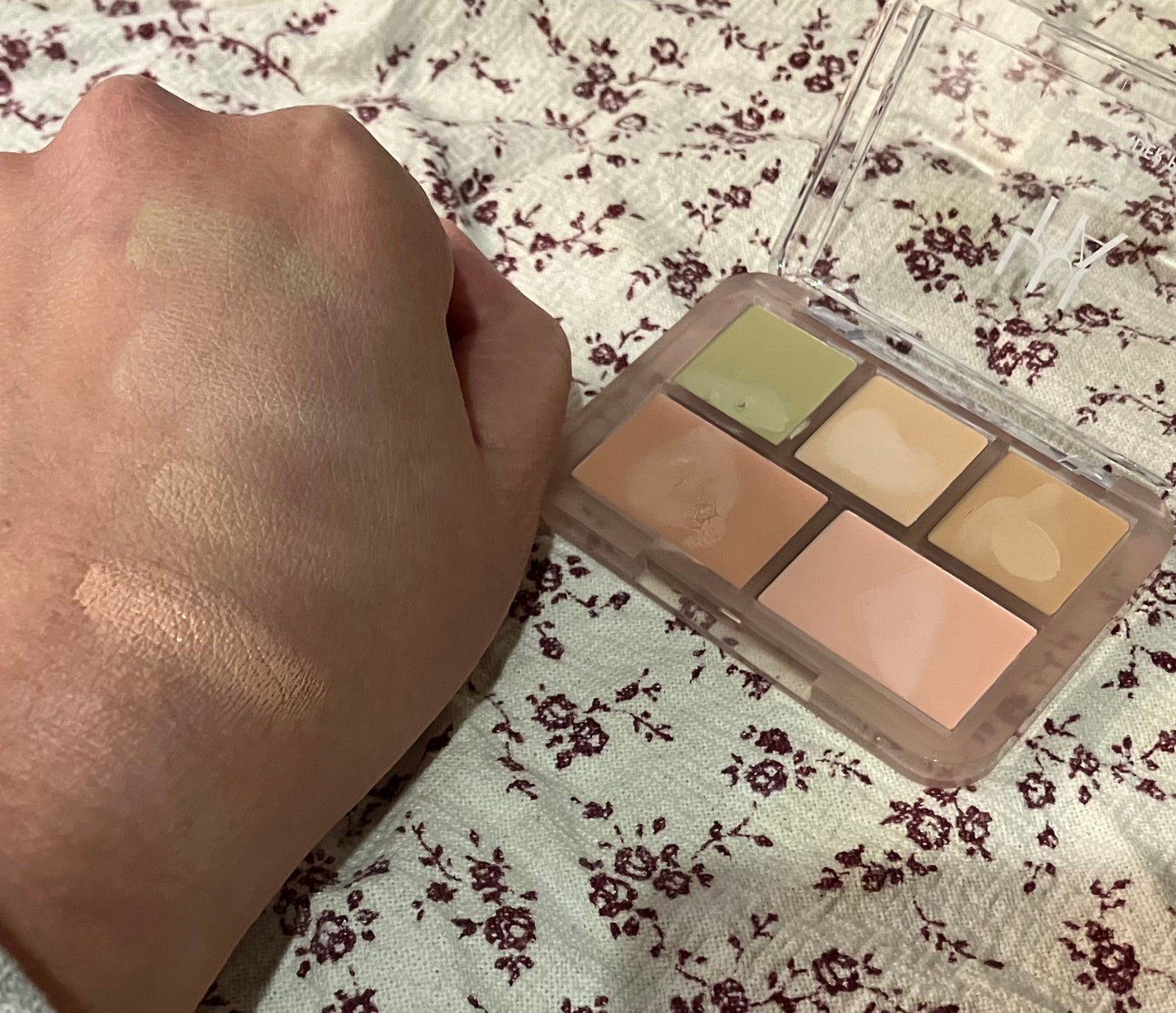 コンシールブレンダーパレット/LUNA/パレットコンシーラーを使ったクチコミ(5枚目)