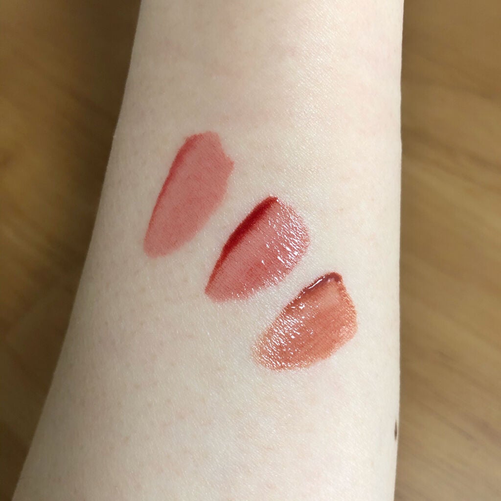 ラスティンググロスリップ/CEZANNE/口紅を使ったクチコミ(4枚目)