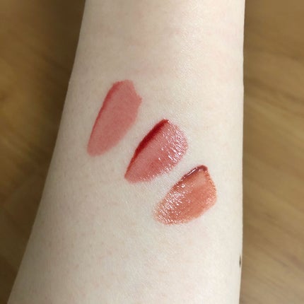 ラスティンググロスリップ/CEZANNE/口紅を使ったクチコミ(4枚目)