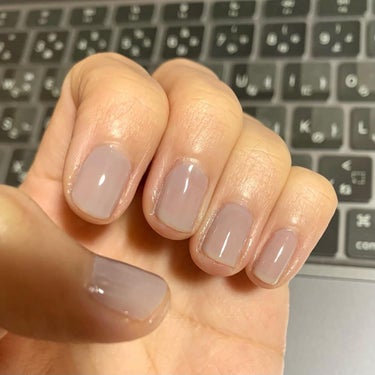 Ready to Wear Nail #NS04 nude gray/BBIA/マニキュアを使ったクチコミ（3枚目）