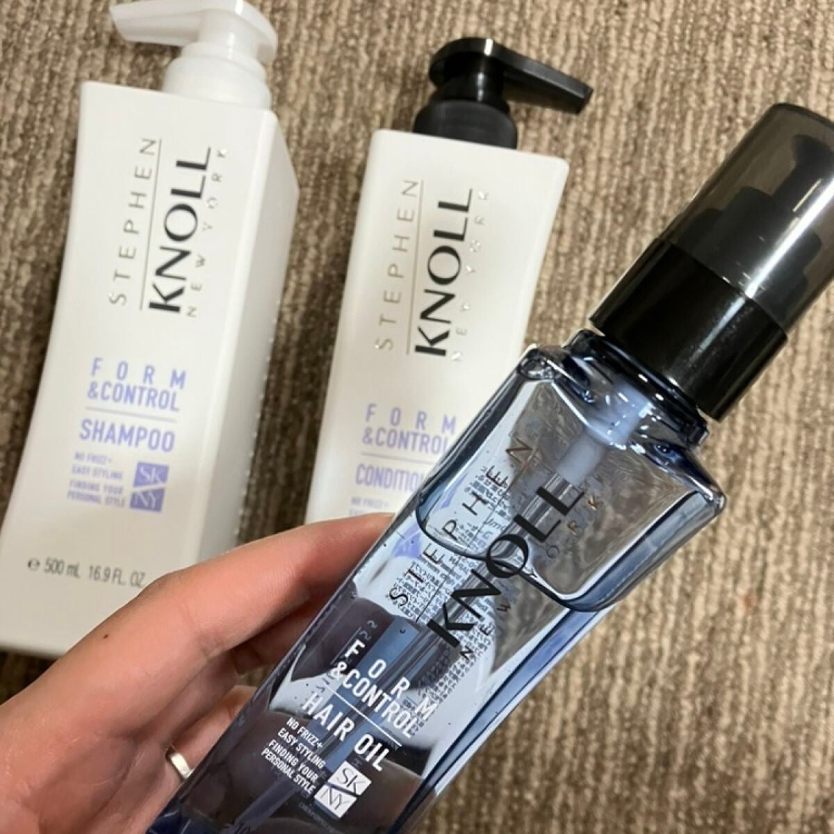 フォルムコントロール シャンプー W/コンディショナー W/スティーブンノル ニューヨーク/市販シャンプーを使ったクチコミ(2枚目)