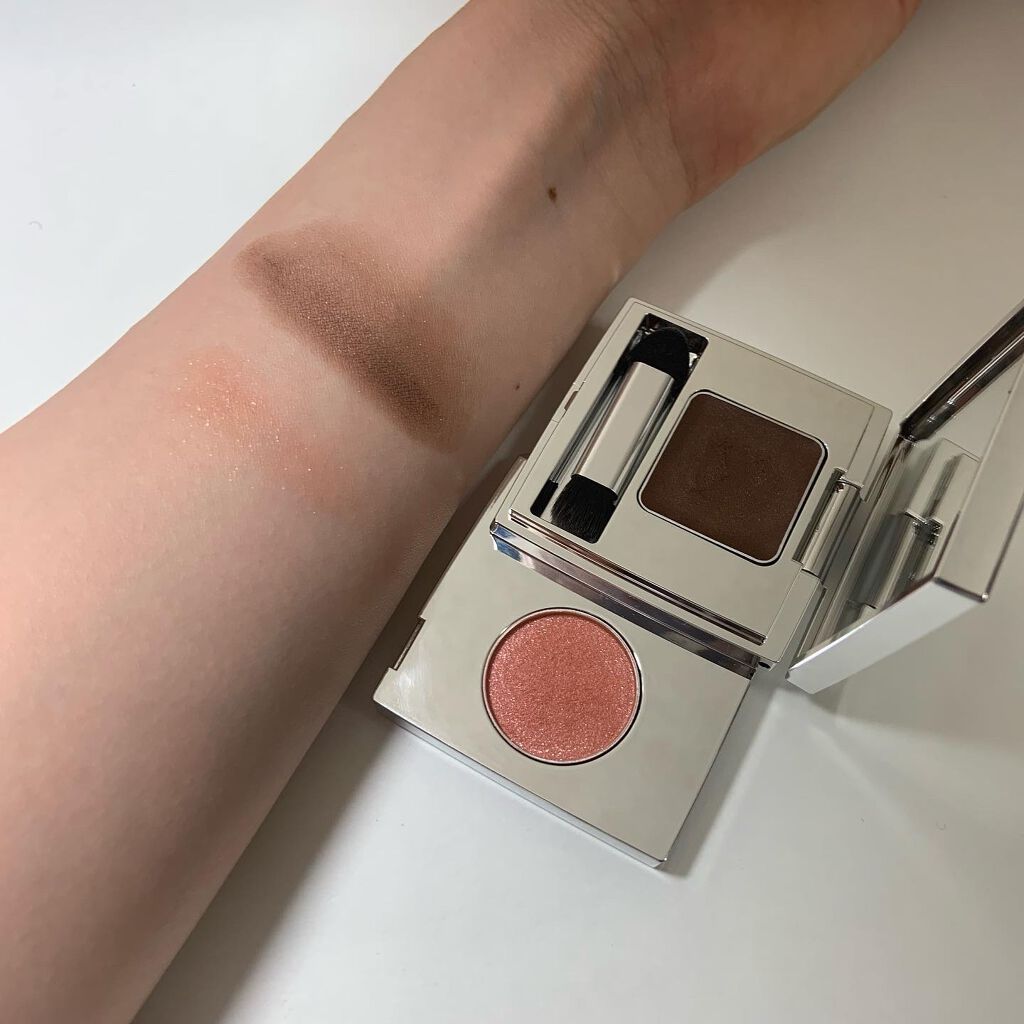 ザ ベージュライブラリー アイシャドウデュオ/RMK/ジェル・クリームアイシャドウを使ったクチコミ(4枚目)