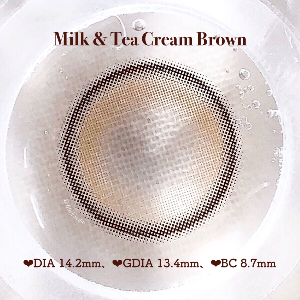 chuuLENS Milk&Tea 1day/chuu LENS/ワンデー(1DAY)カラコンを使ったクチコミ(3枚目)