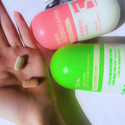 スリムバランス グリーン/grn+/ボディサプリメントを使ったクチコミ(7枚目)