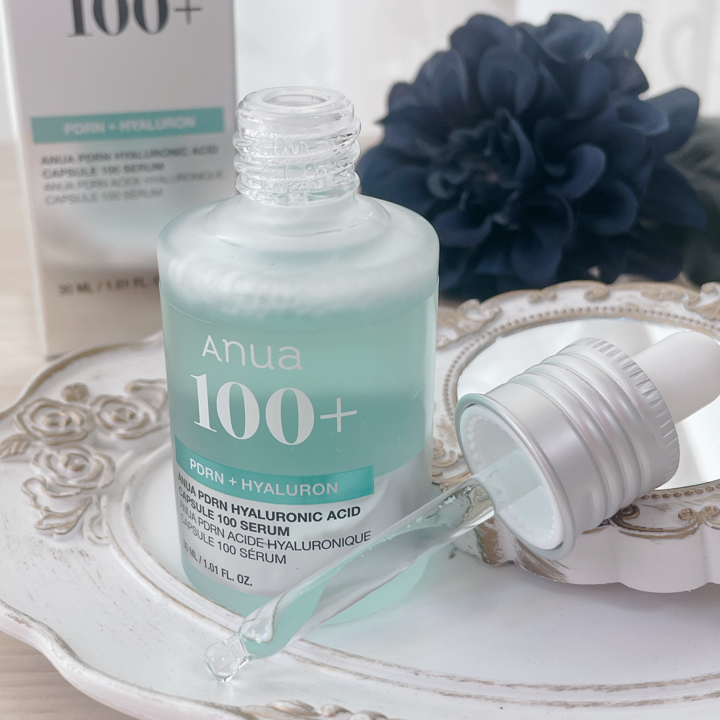 PDRNヒアルロン酸カプセル100セラム/Anua/美容液を使ったクチコミ（2枚目）