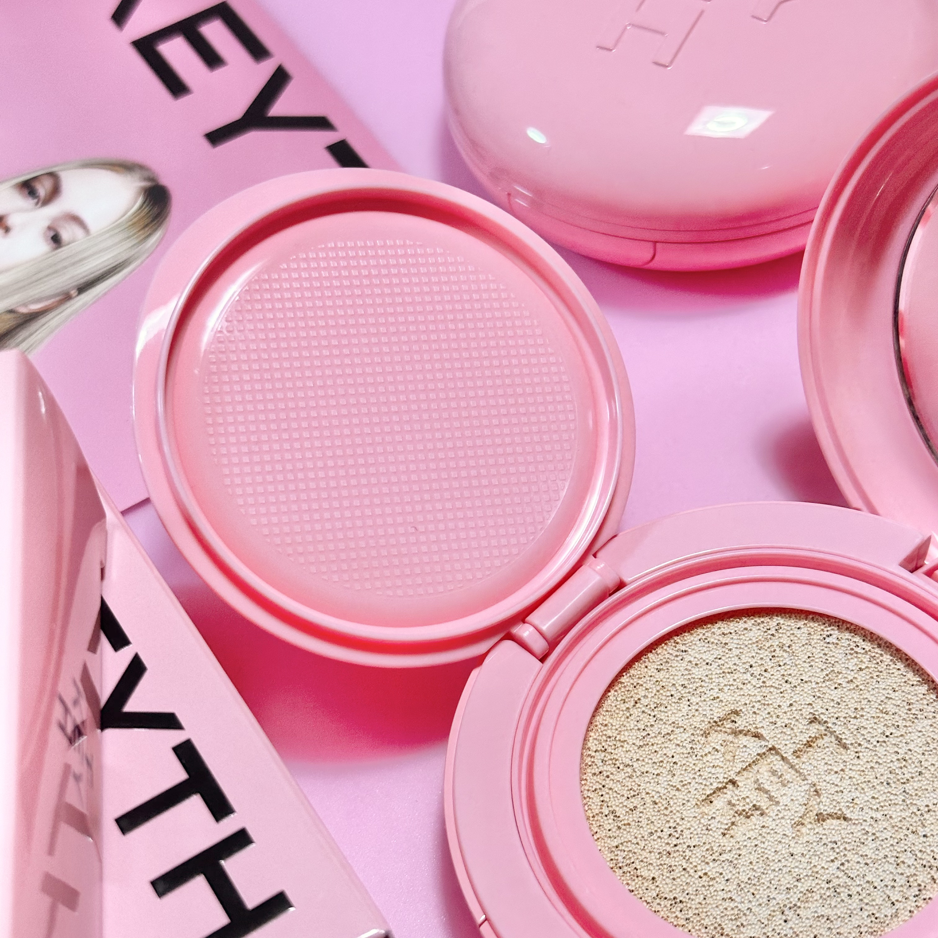 ピンクマグネットクッション/KEYTH/クッションファンデーションを使ったクチコミ（3枚目）