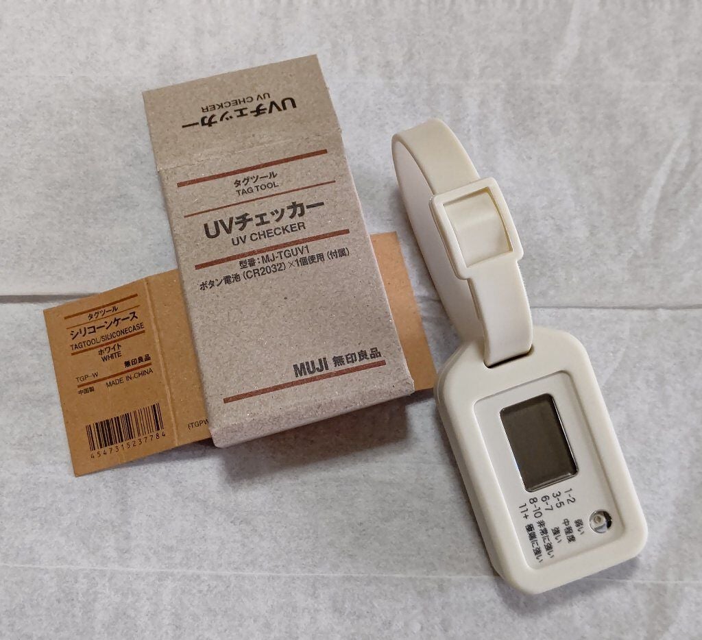 タグツール UVチェッカー/無印良品/美顔器・マッサージを使ったクチコミ(1枚目)