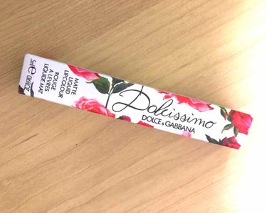 ドルチェシモ マット リキッド リップカラー/DOLCE&GABBANA BEAUTY/口紅を使ったクチコミ（2枚目）