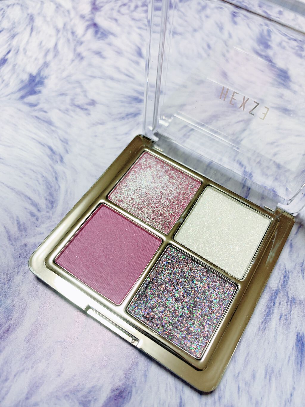 アイランドアドベンチャー4アイシャドウ/HEXZE(ヘックスゼ)/アイシャドウパレットを使ったクチコミ(2枚目)