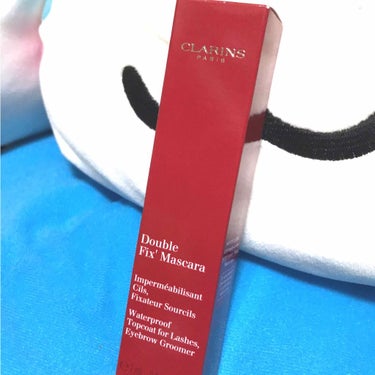  #リピートコスメ  

今回のレビューはこちら！！

【CLARINS  Double Fix' Mascara】

★簡単に説明すると、水・汗・皮脂に強いマスカラ トップコートです！

★オレンジフ