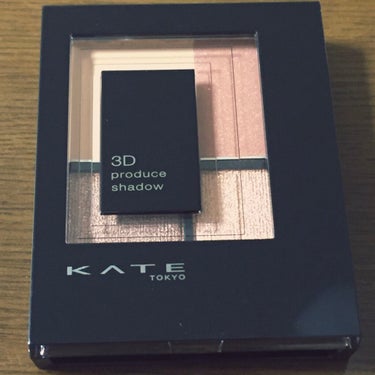 3Dプロデュースシャドウ OR-1 クラッシーフォルム/KATE/アイシャドウパレットを使ったクチコミ（1枚目）