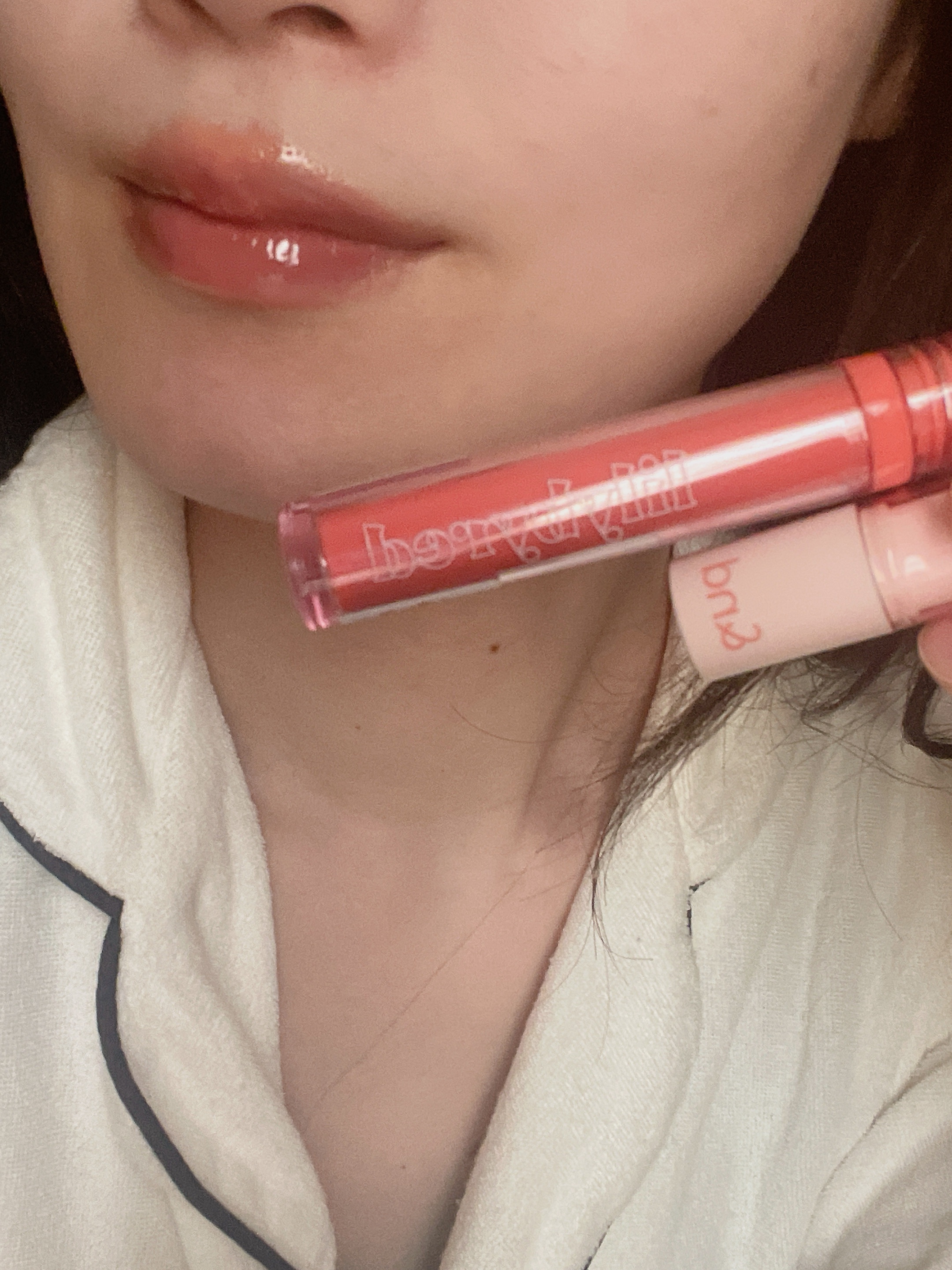 Glassy Layer Fixing Tint 13 #Lychee Coin/lilybyred/口紅を使ったクチコミ（1枚目）