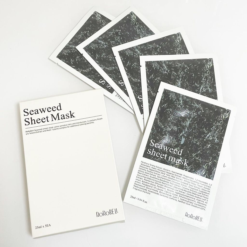 海苔マスクパック/RoRoBELL/シートマスク・パックを使ったクチコミ（1枚目）