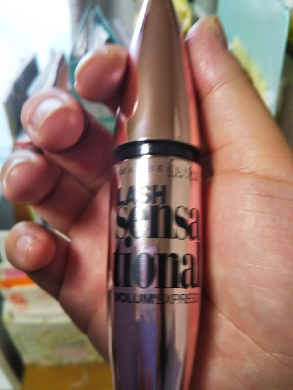 ボリューム エクスプレス ラッシュセンセーショナル 02 ブラウン/MAYBELLINE NEW YORK/マスカラを使ったクチコミ（2枚目）