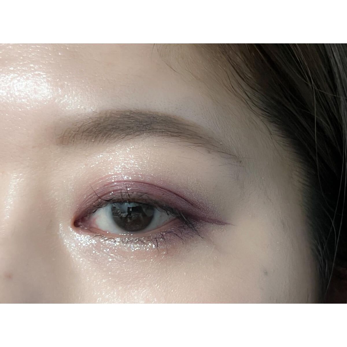 ザ リキッド アイシャドウ　ウルトラスパークル 101 Platinum Mine/ADDICTION/リキッドアイシャドウを使ったクチコミ（2枚目）