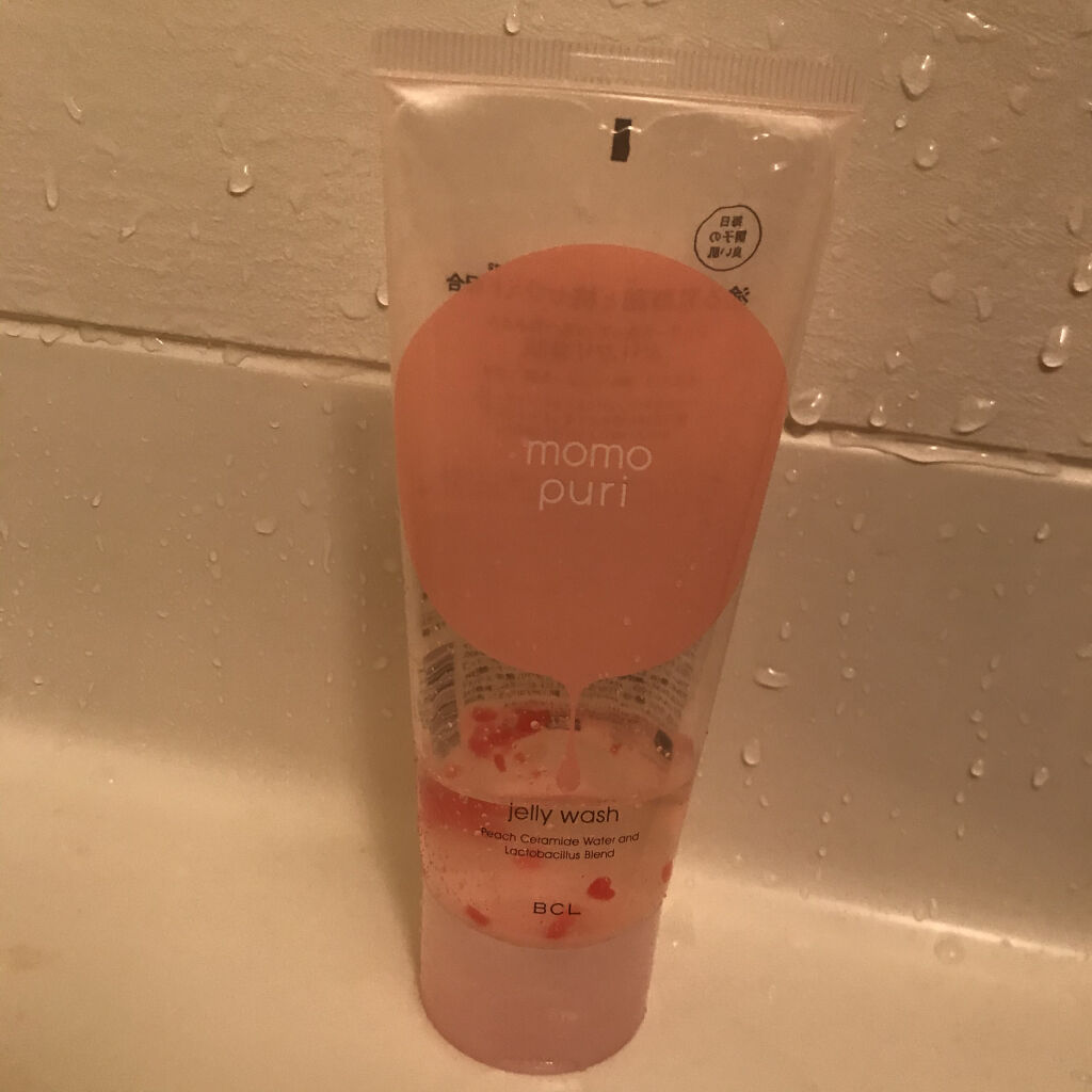 潤いジェリー洗顔/ももぷり/洗顔フォームを使ったクチコミ（1枚目）