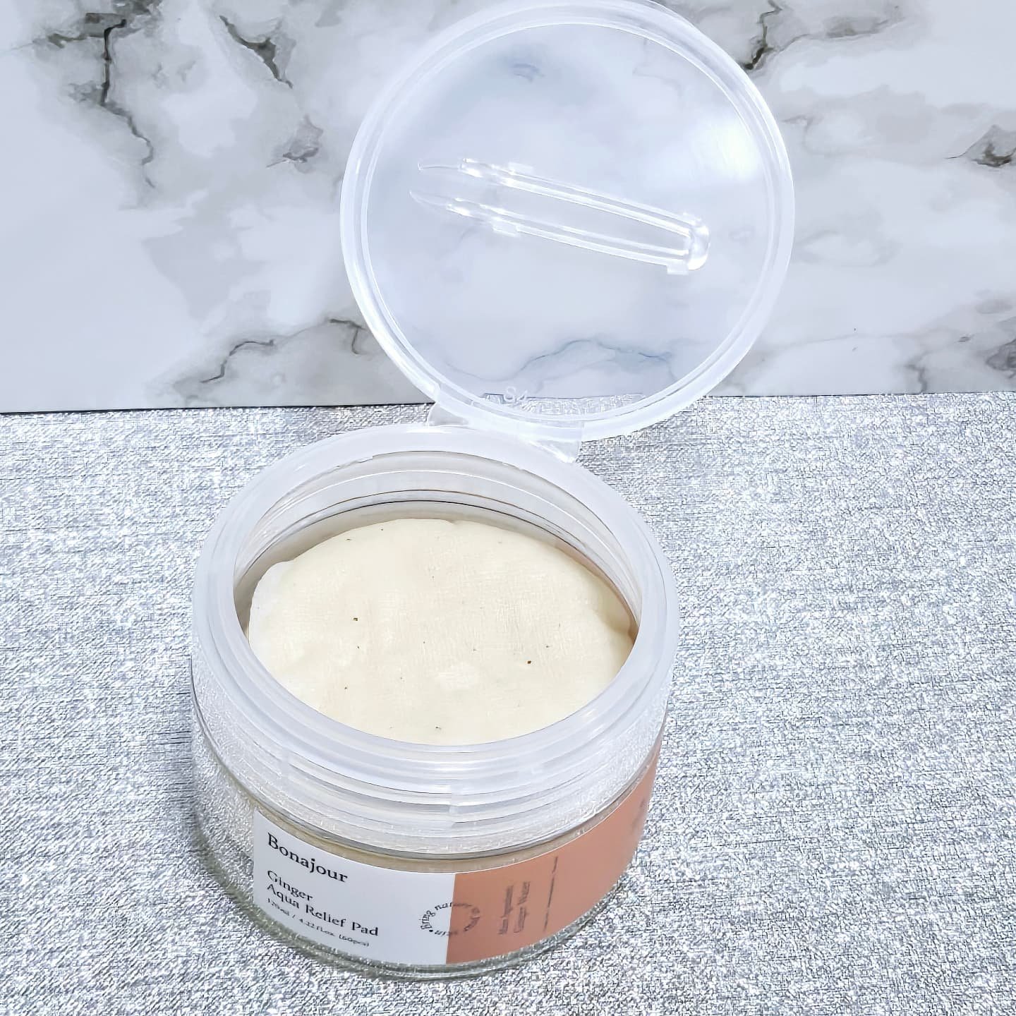 ジンジャーアクアリリーフパッド 60枚/Bonajour/トナーパッドを使ったクチコミ（3枚目）