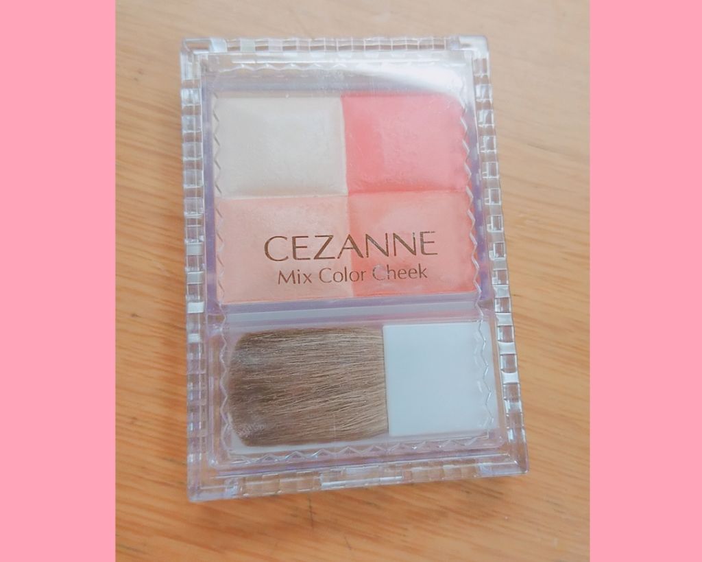 ミックスカラーチーク/CEZANNE/パウダーチークを使ったクチコミ(1枚目)